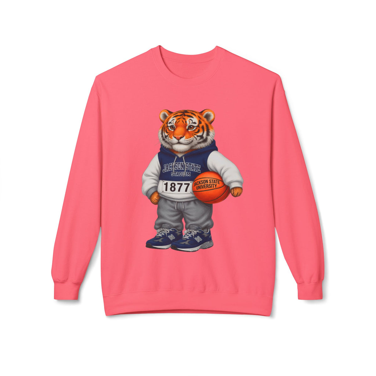 Jackson State Tiger Mascot- HBCU Polo Bear sweatshirt