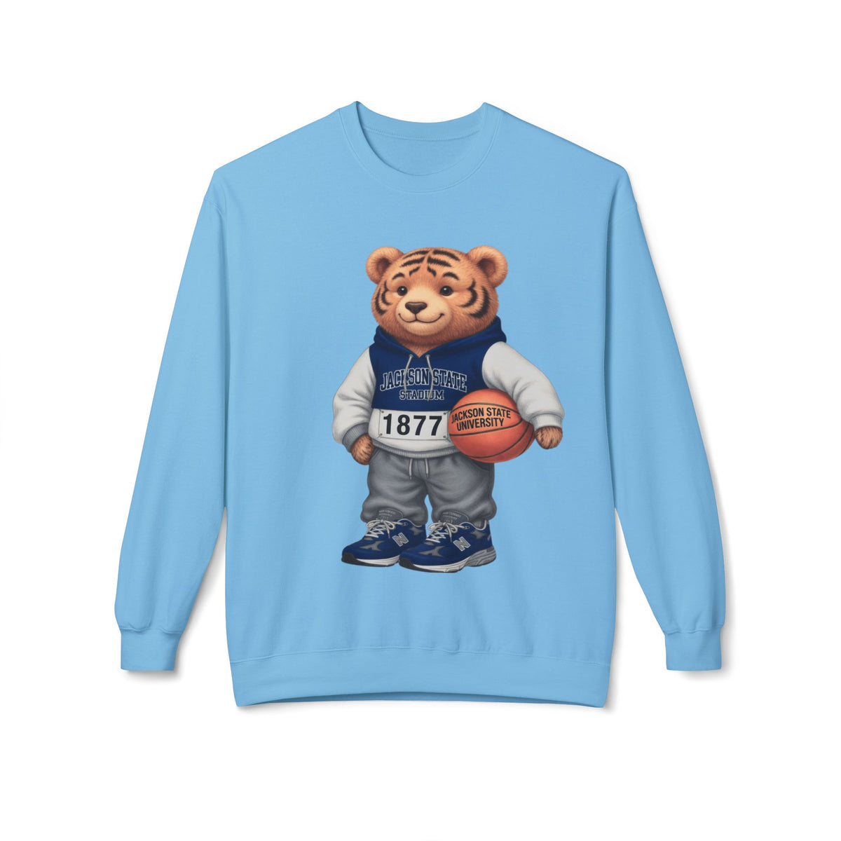 Jackson State Tiger Mascot- HBCU Polo Bear sweatshirt