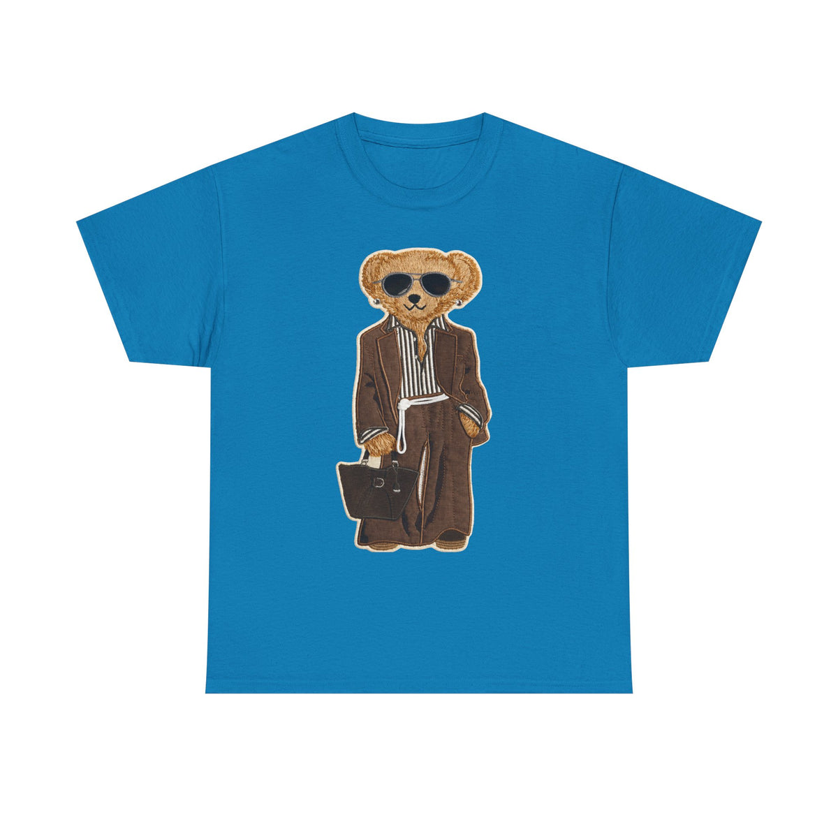 HBCU Bear in Suit graphic tee | Teddy Bear with Briefcase, Sunglasses