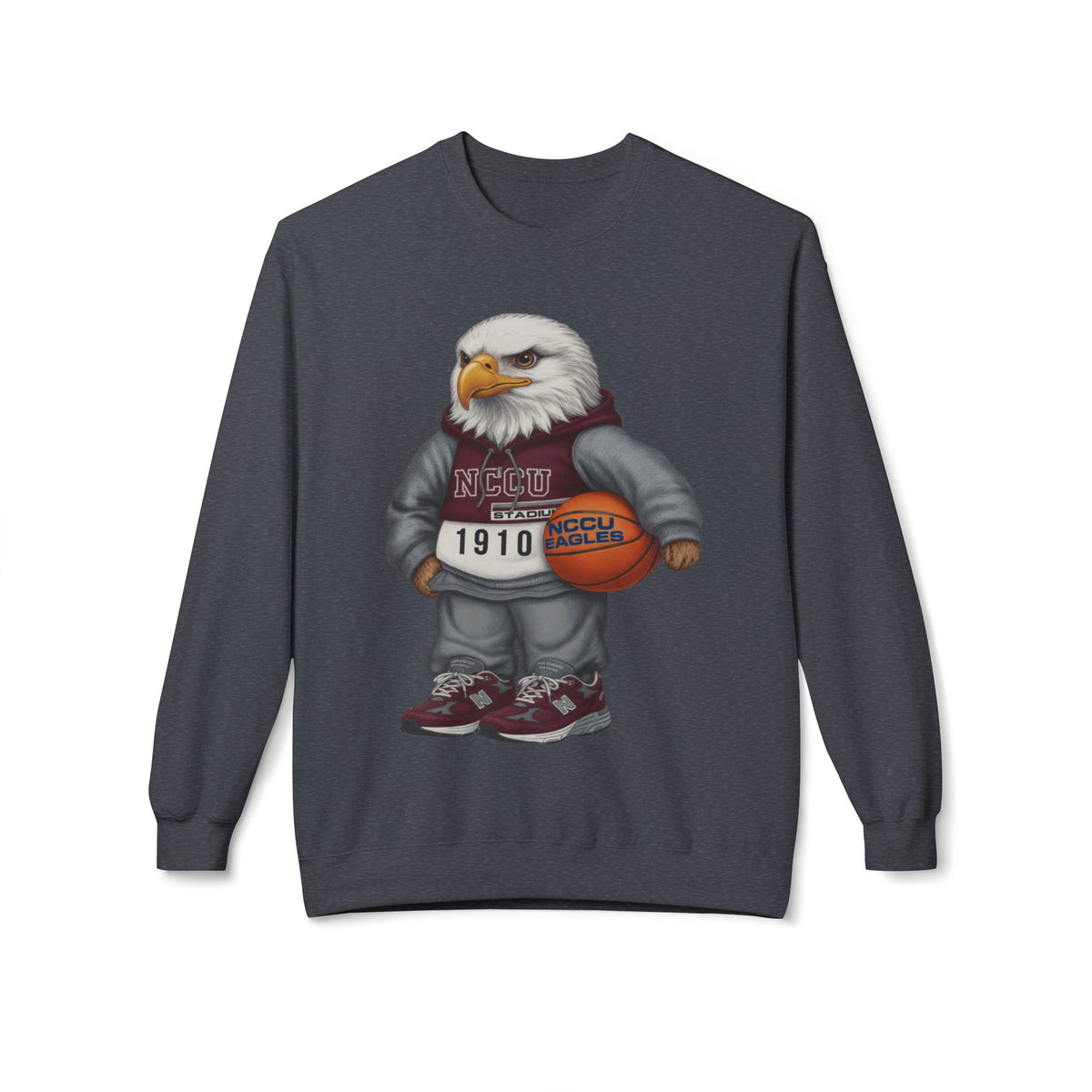 NCCU Eagles Mascot- HBCU Polo Bear sweatshirt
