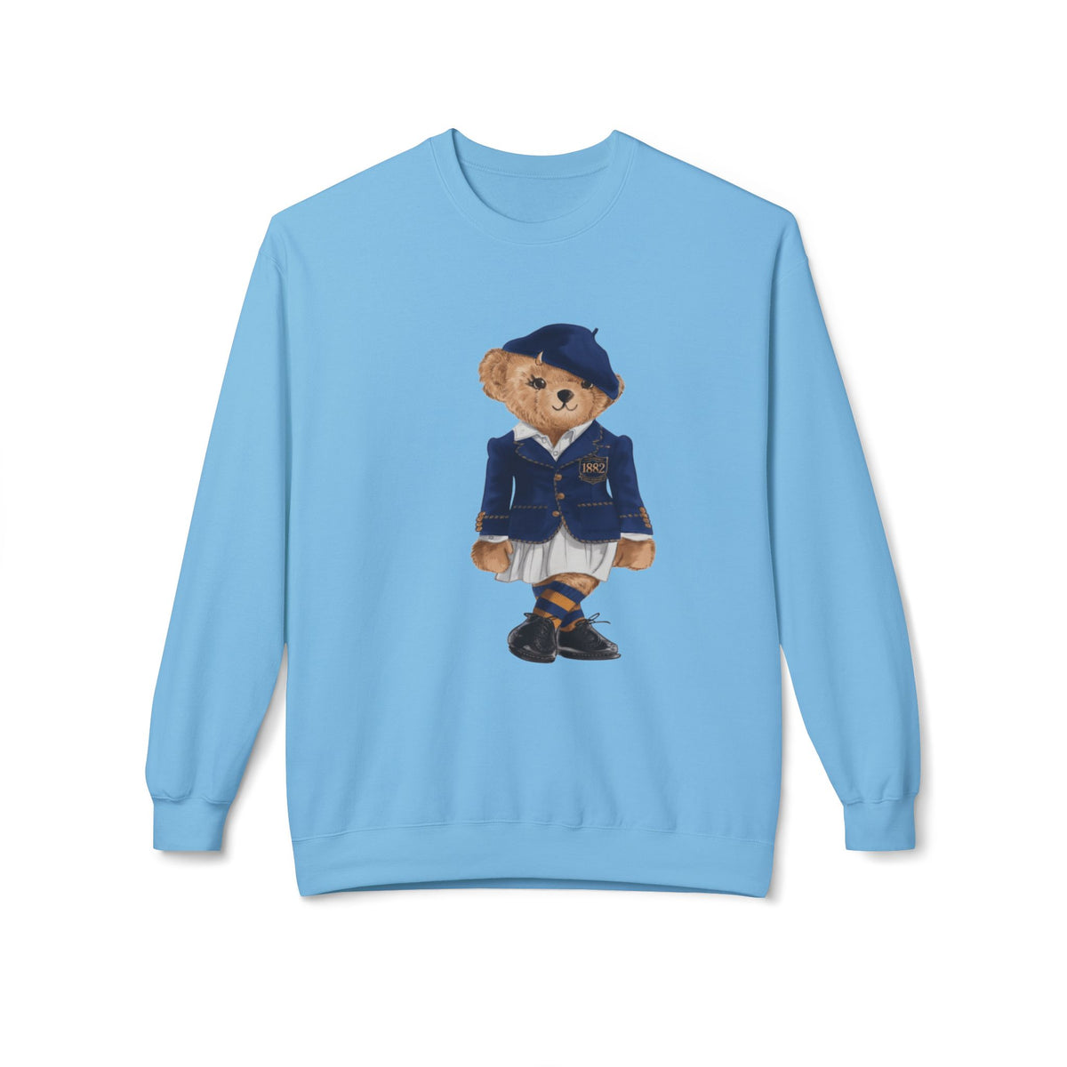VSU Polo Bear Sweatshirt | Virginia State University Trojans Teddy | Vintage Prep HBCU Bear |