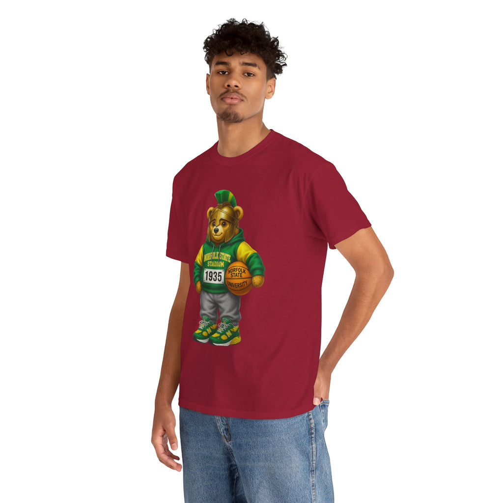 Norfolk State Spartan Bear - HBCU Tee Shirt