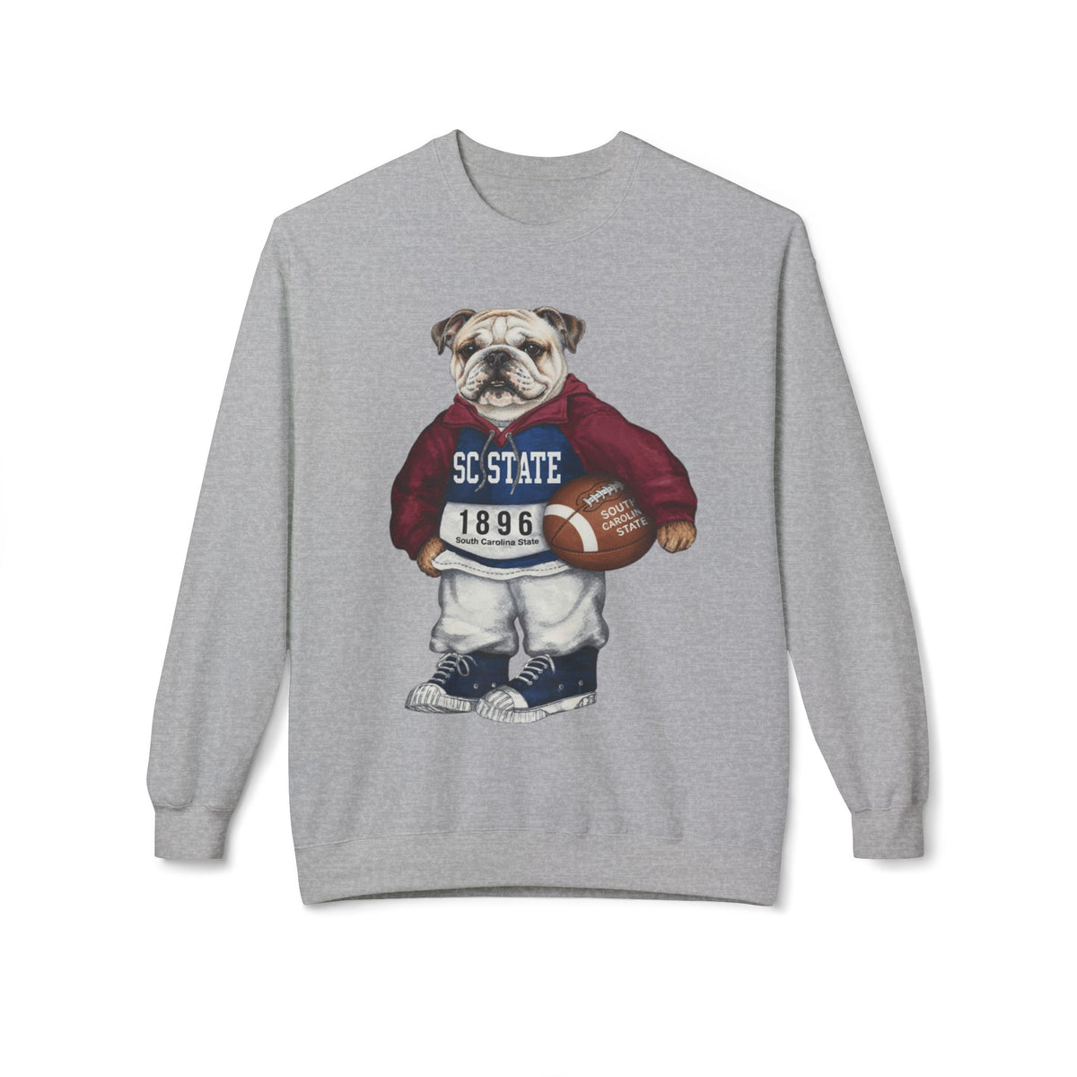 SC State Bulldog Mascot- HBCU Polo Bear sweatshirt