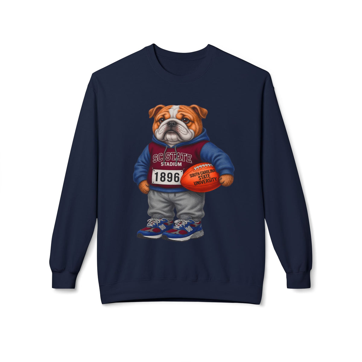 SC State Stadium Bulldog Mascot- HBCU Polo Bear sweatshirt