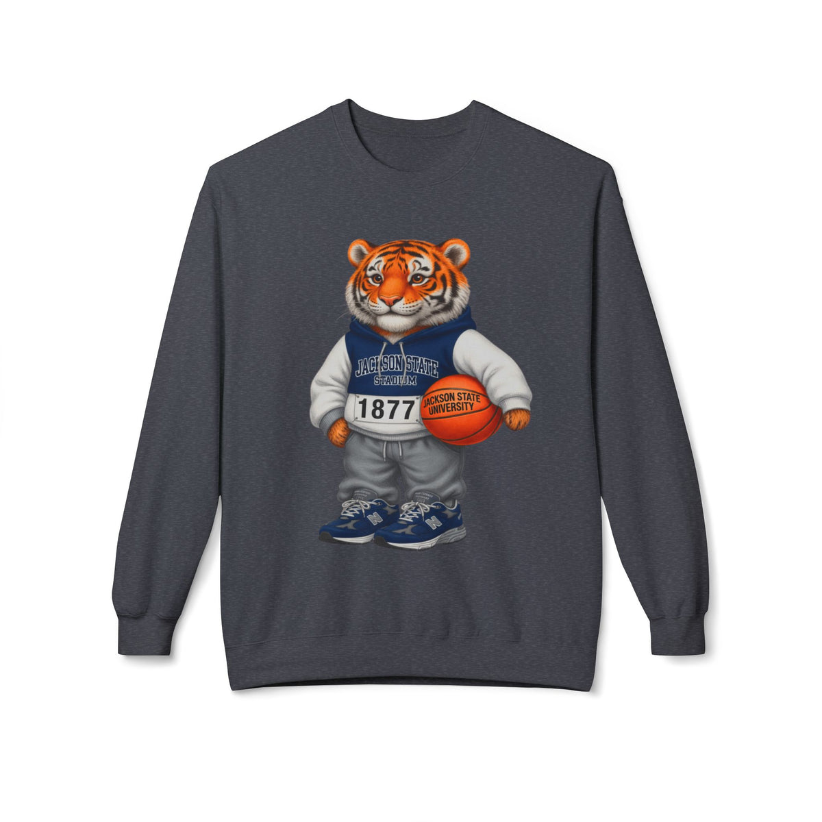 Jackson State Tiger Mascot- HBCU Polo Bear sweatshirt