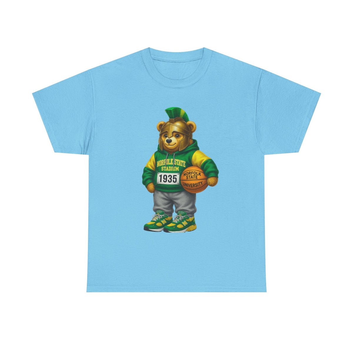 Norfolk State Spartan Bear - HBCU Tee Shirt