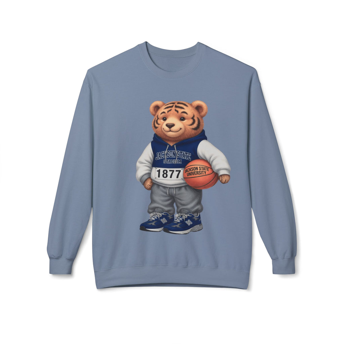 Jackson State Tiger Mascot- HBCU Polo Bear sweatshirt
