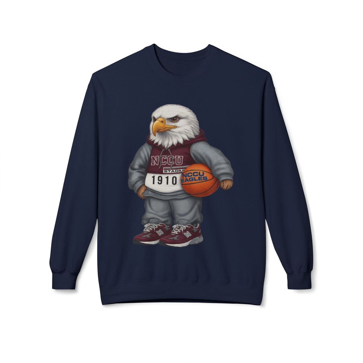NCCU Eagles Mascot- HBCU Polo Bear sweatshirt