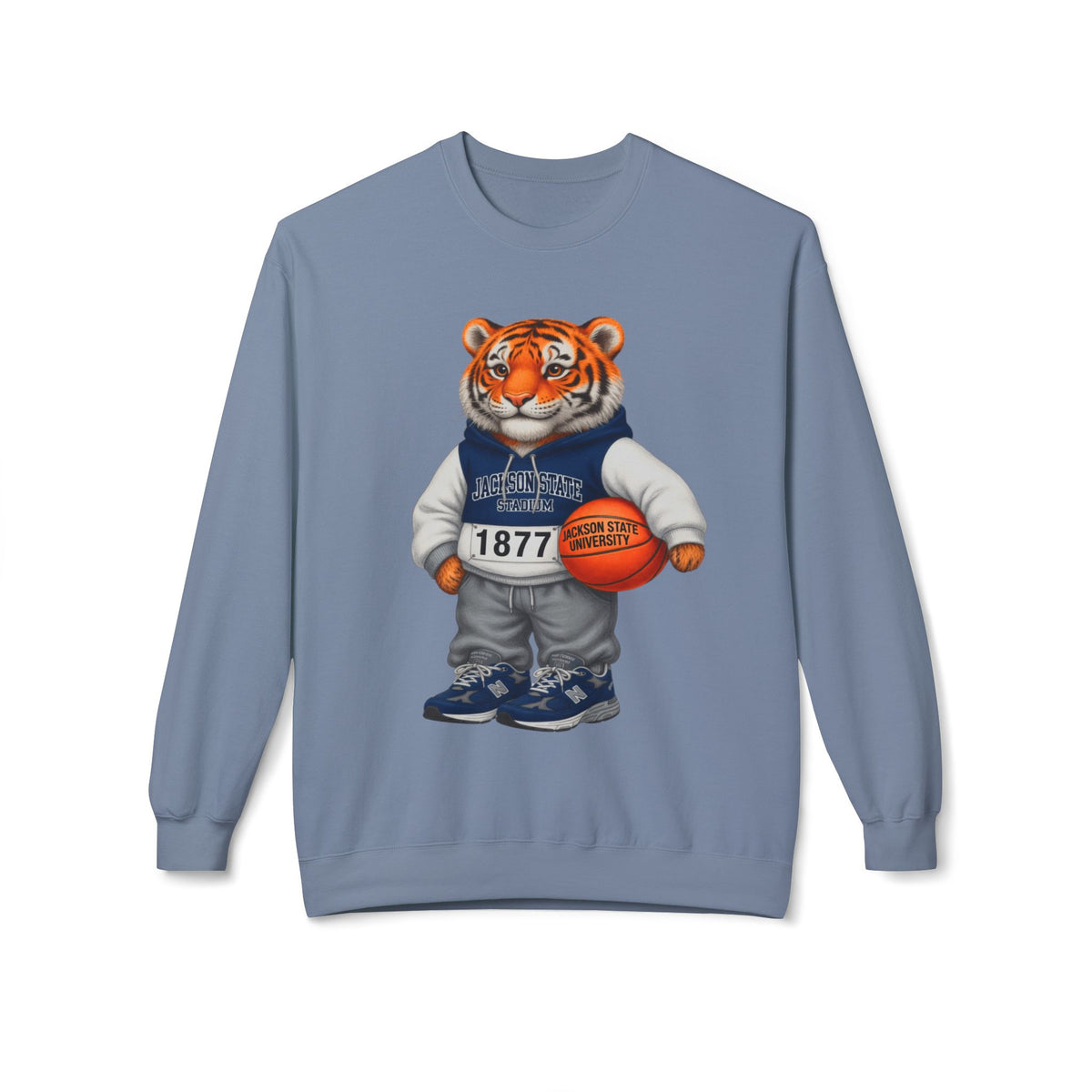 Jackson State Tiger Mascot- HBCU Polo Bear sweatshirt