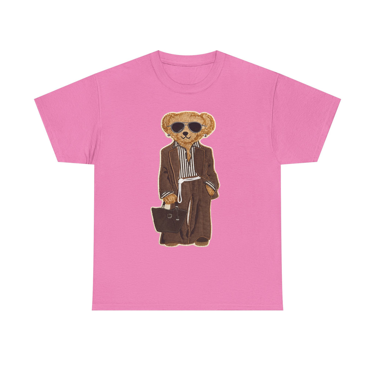 HBCU Bear in Suit graphic tee | Teddy Bear with Briefcase, Sunglasses