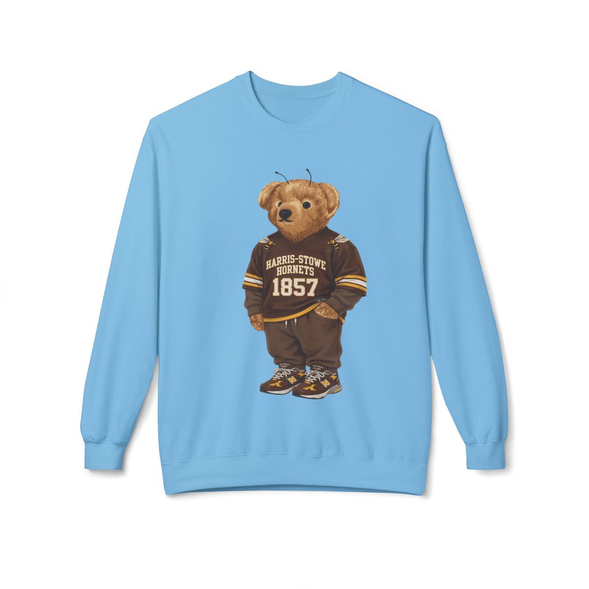Harris-Stowe Hornets Mascot- HBCU Polo Bear sweatshirt