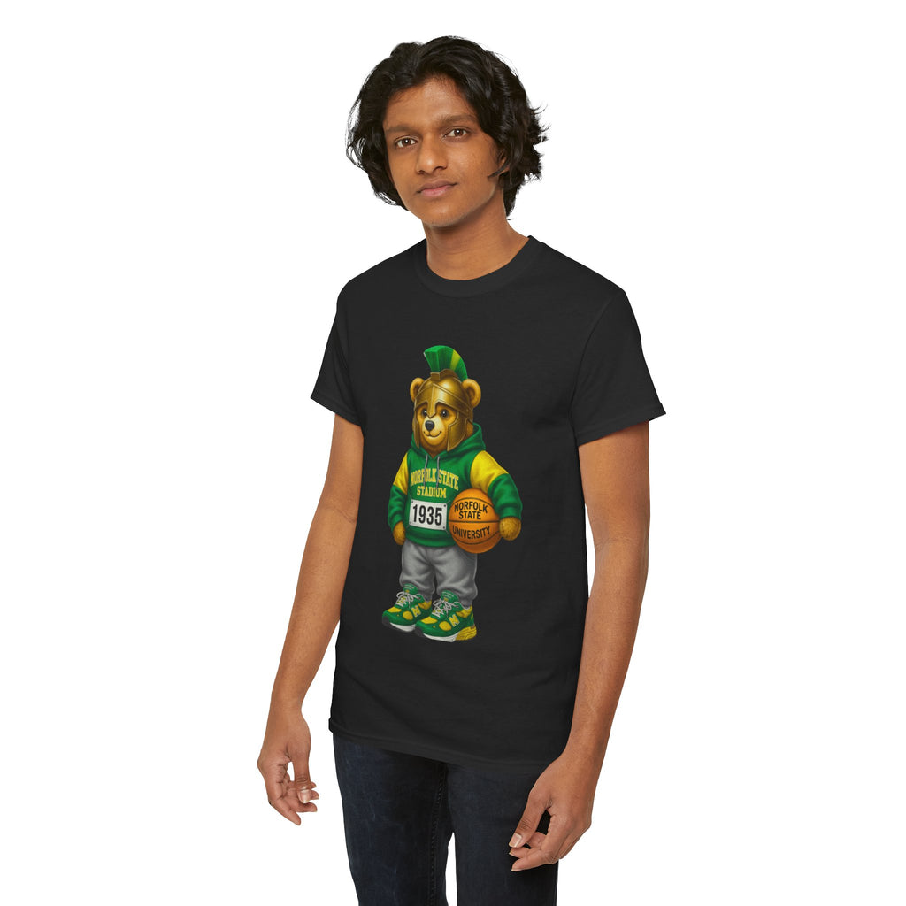 Norfolk State Spartan Bear - HBCU Tee Shirt