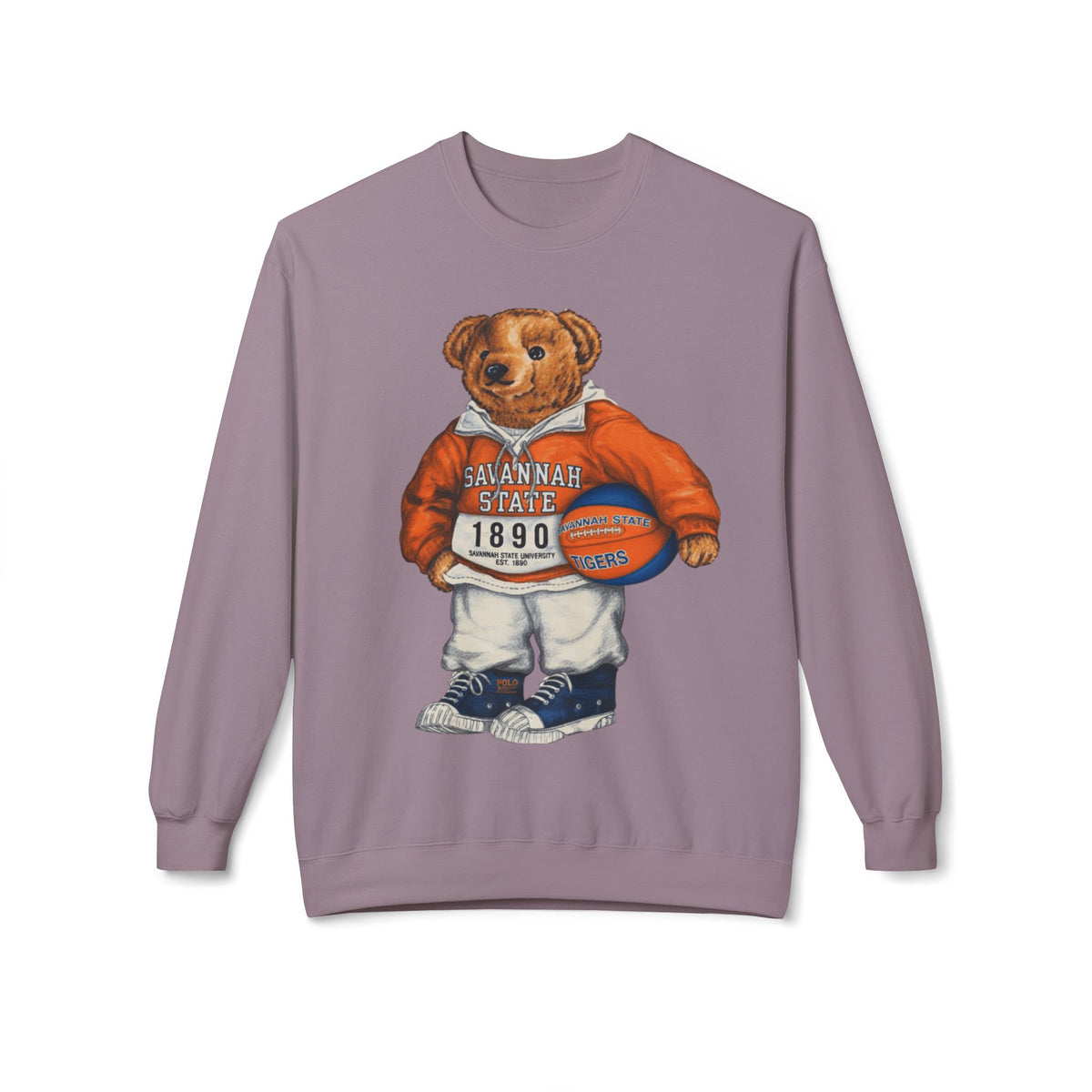 Savannah State Tigers Mascot- HBCU Polo Bear sweatshirt