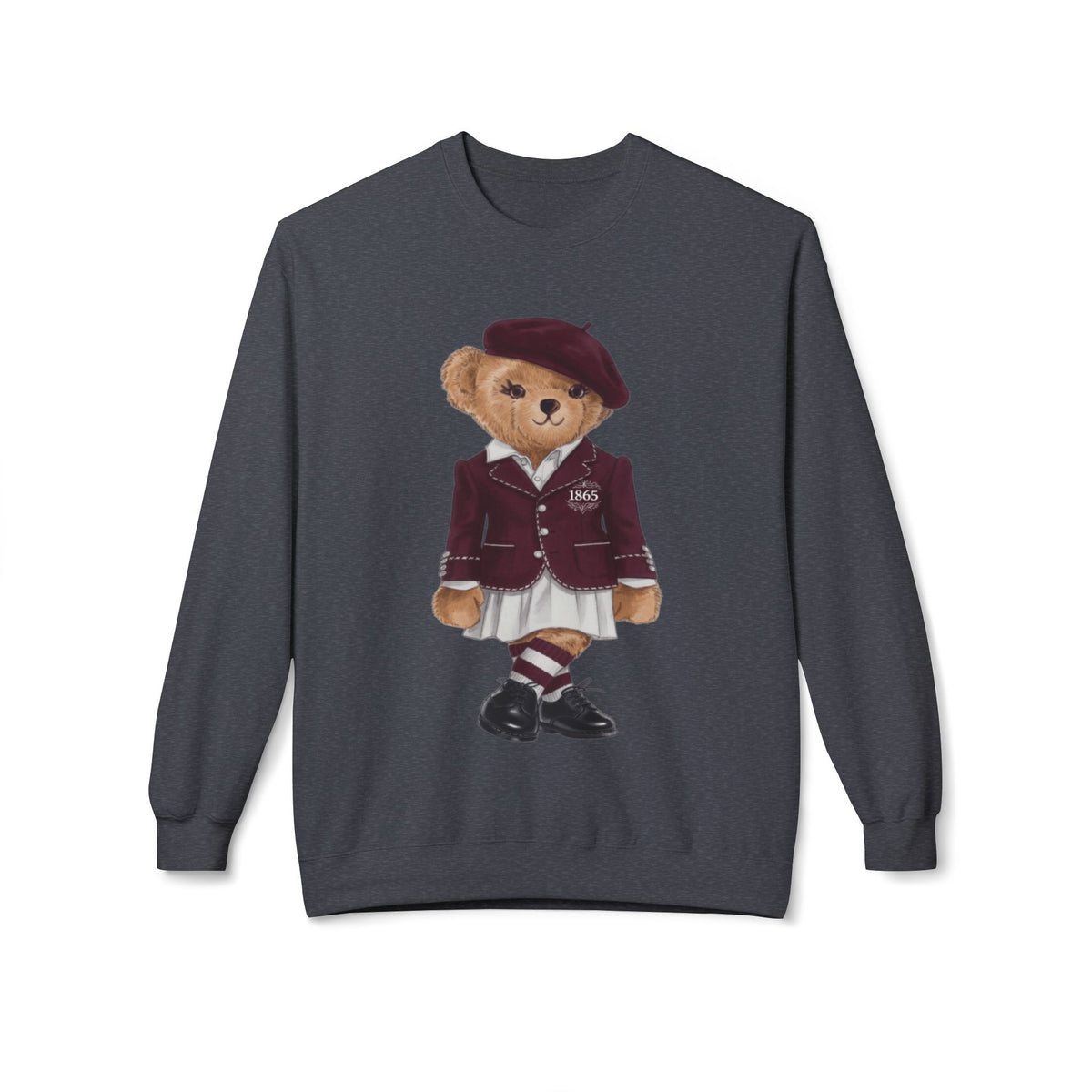 Shaw University Lady Bear Polo Bear Sweatshirt | HBCU Crewneck