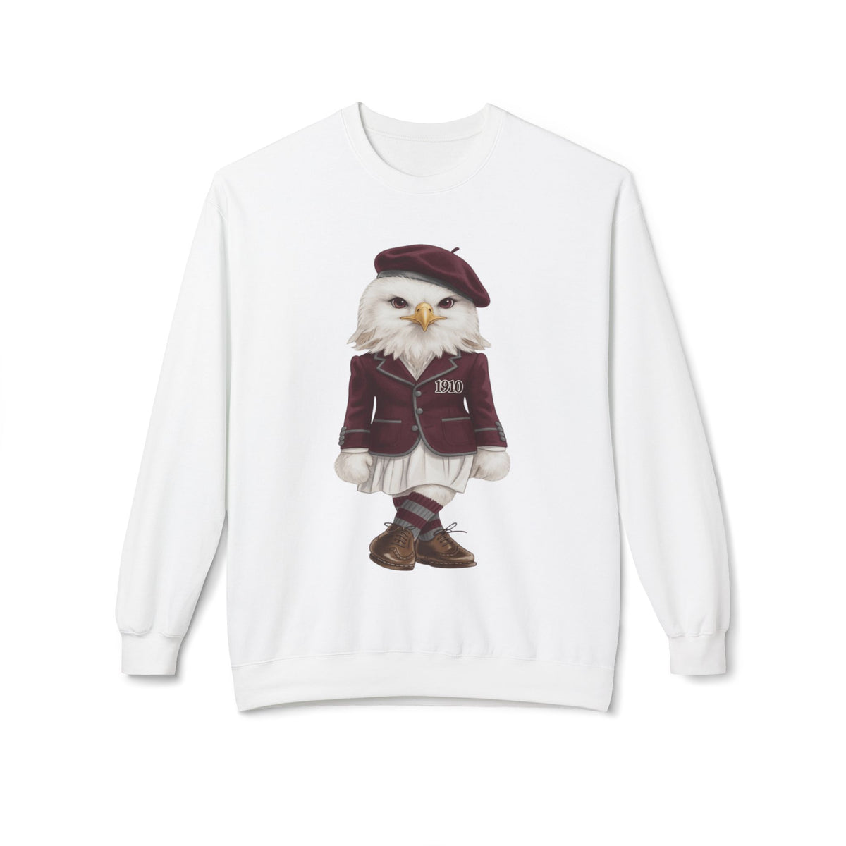 NCCU  Lady Eagle of 1910- HBCU Polo Bear sweatshirt