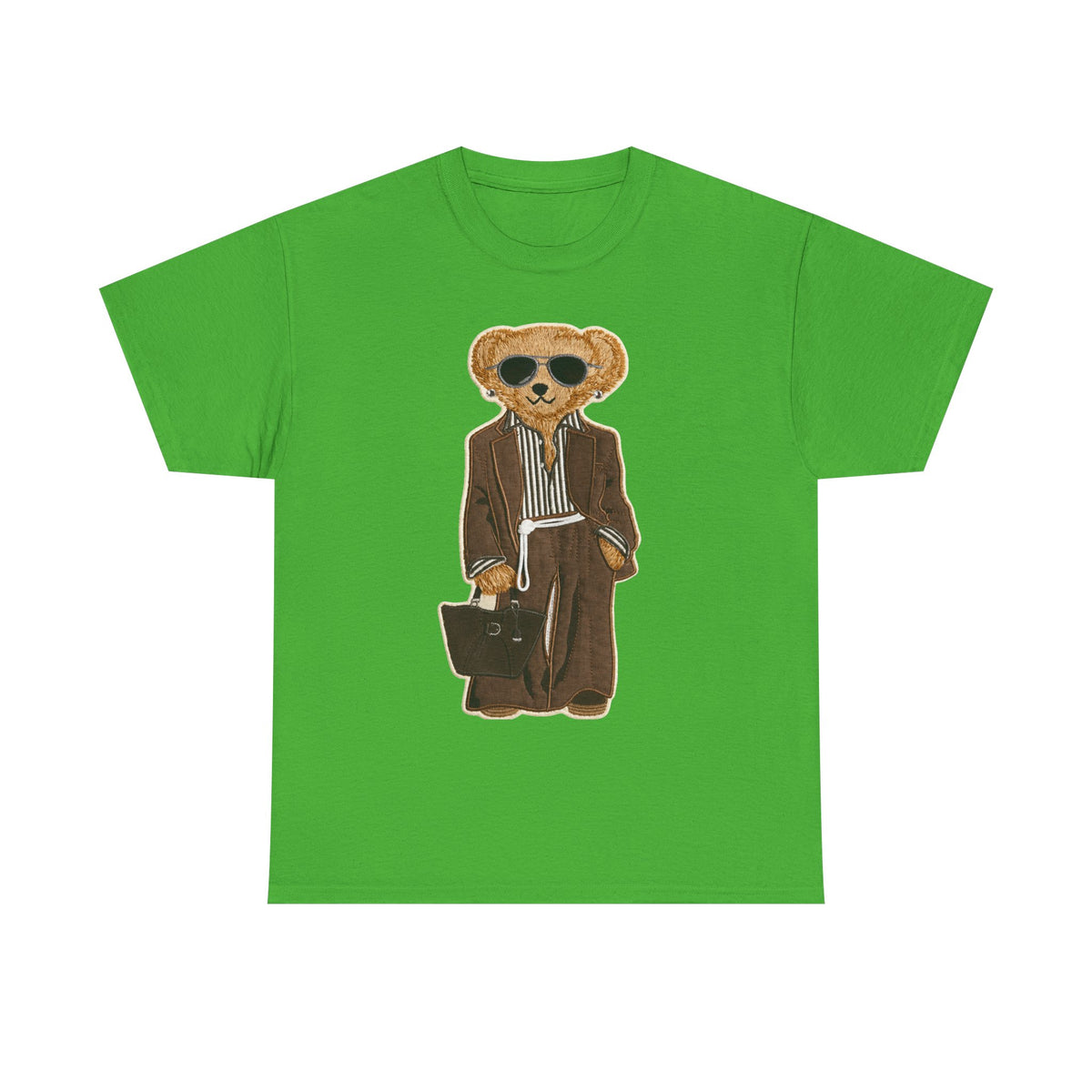 HBCU Bear in Suit graphic tee | Teddy Bear with Briefcase, Sunglasses