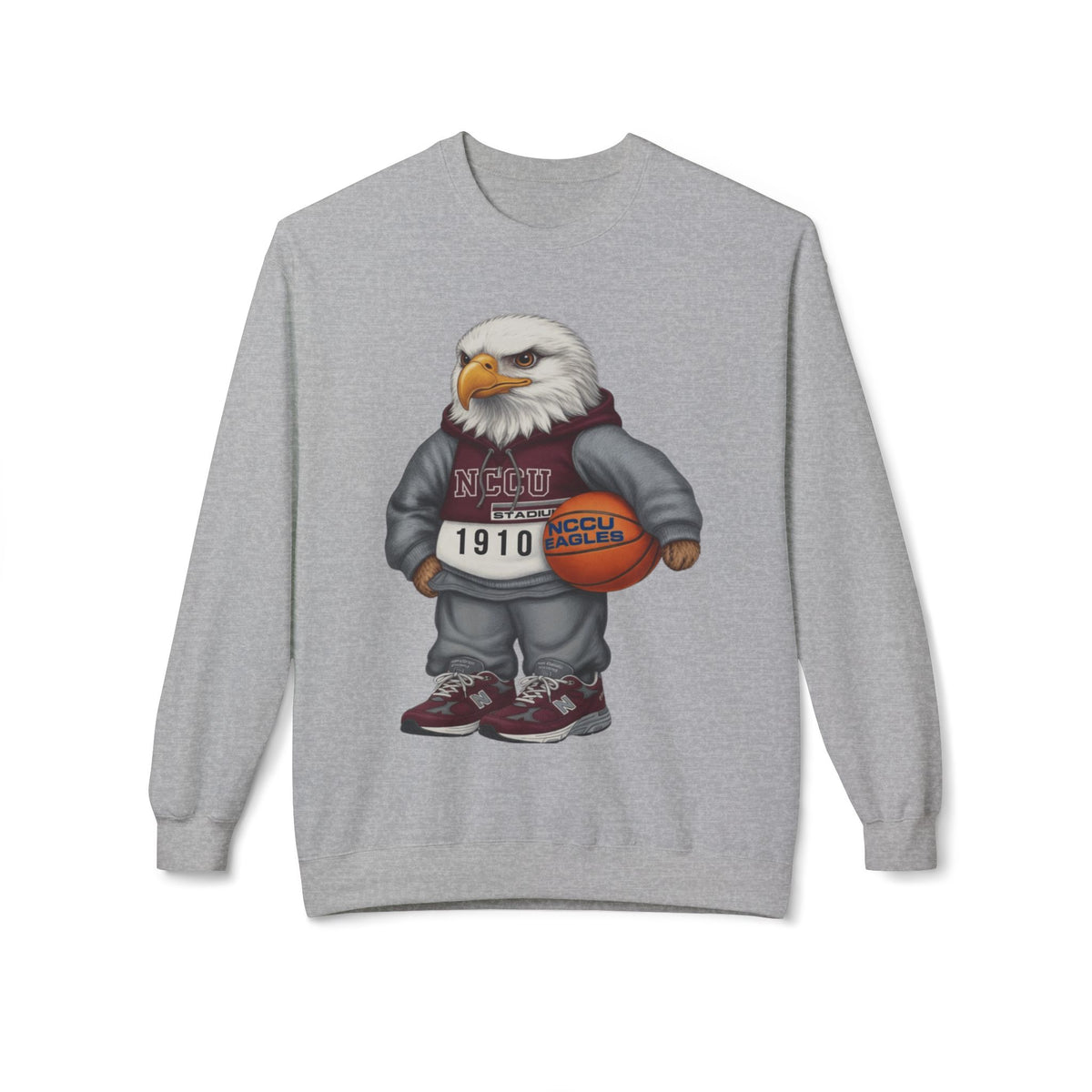 NCCU Eagles Mascot- HBCU Polo Bear sweatshirt