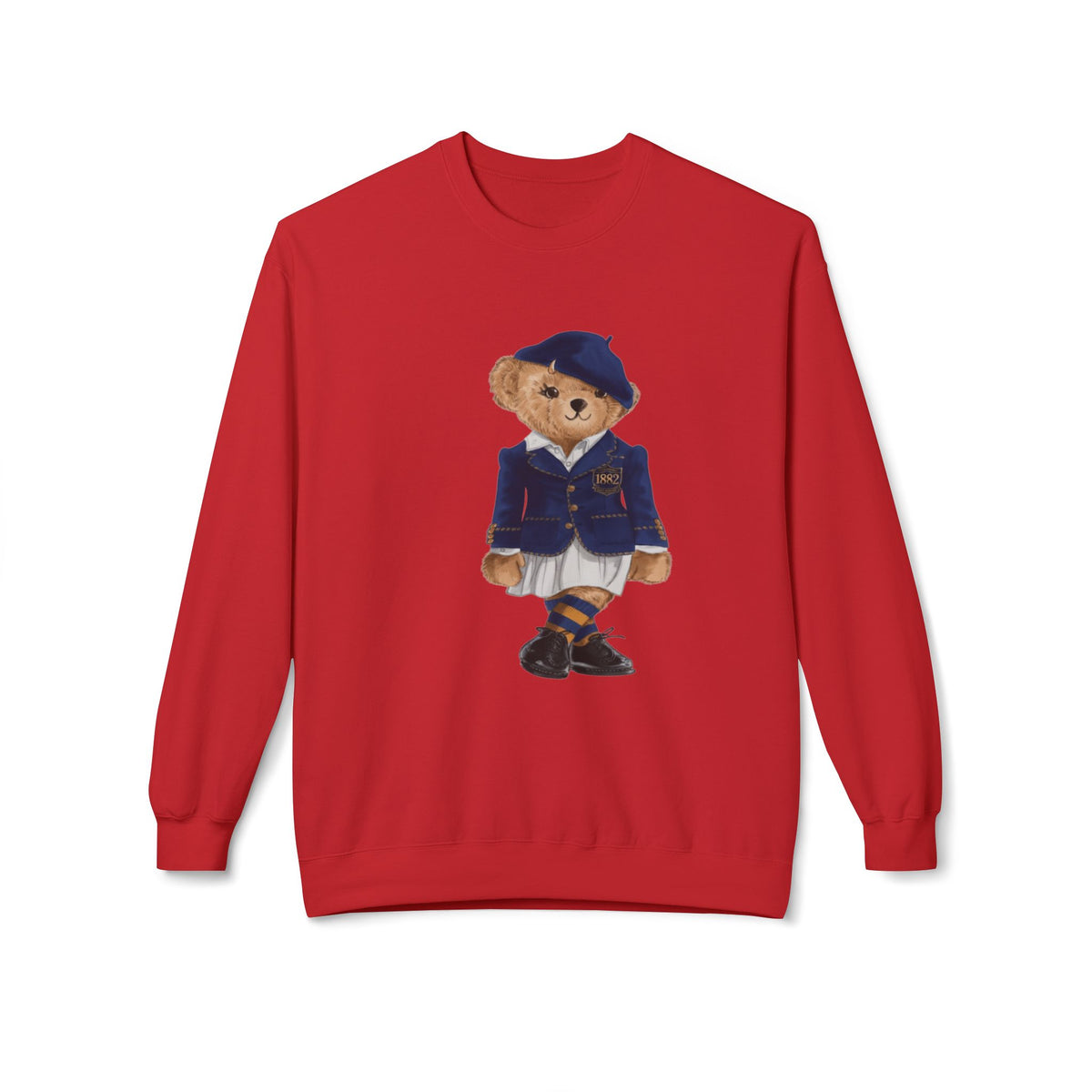 Vintage Teddy Bear School Mascot Character- HBCU Polo Bear sweatshirt