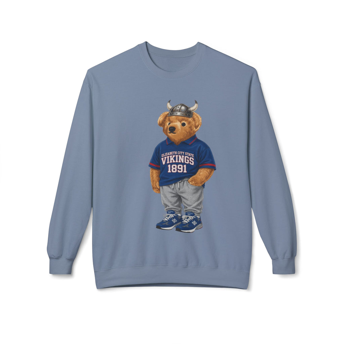 Viking Bear Mascot- HBCU Polo Bear sweatshirt