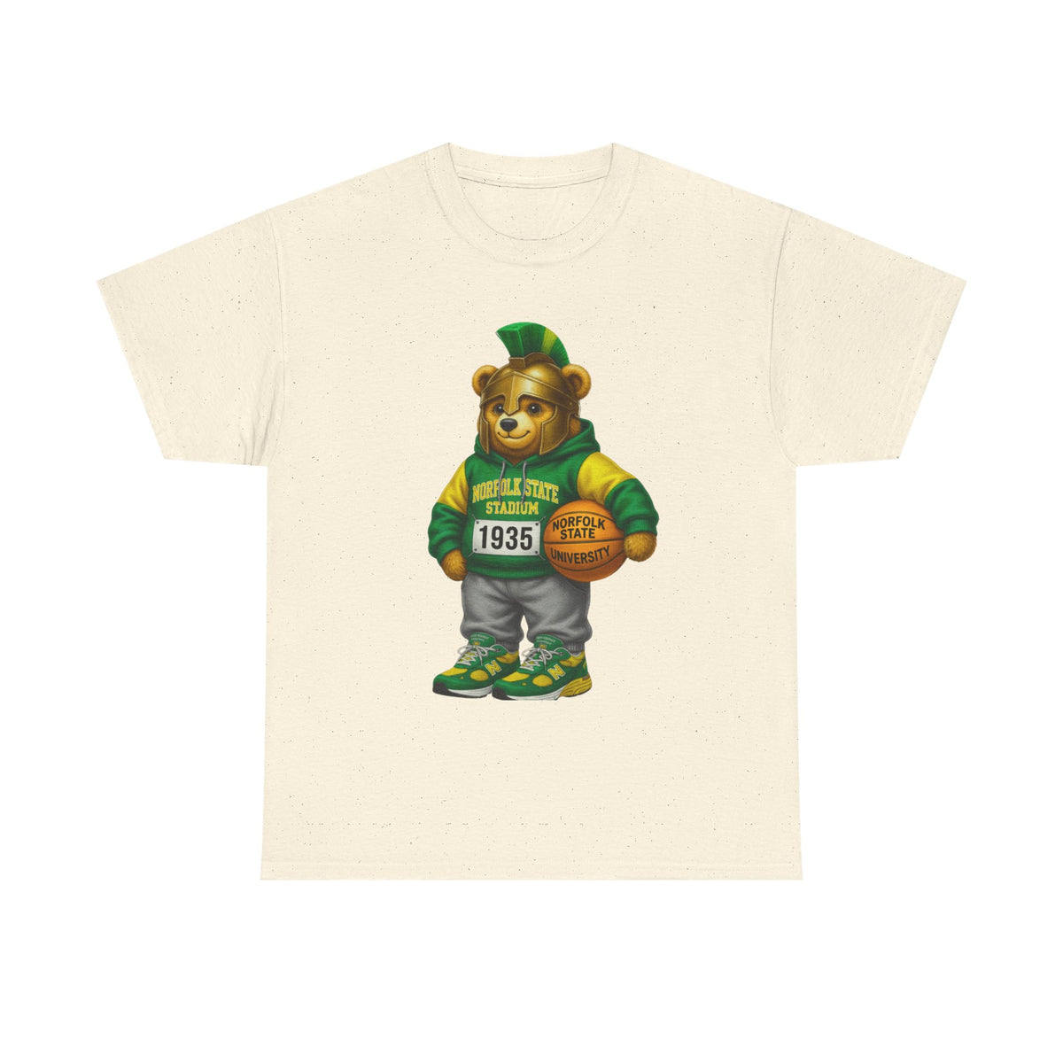 Norfolk State Spartan Bear - HBCU Tee Shirt