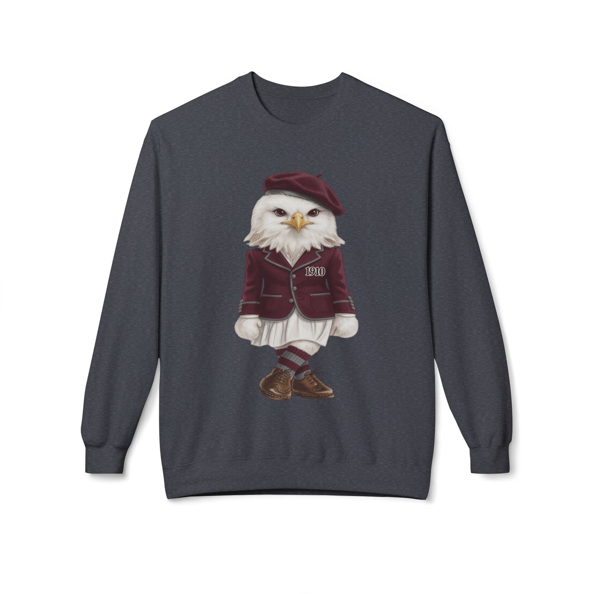 NCCU  Lady Eagle of 1910- HBCU Polo Bear sweatshirt