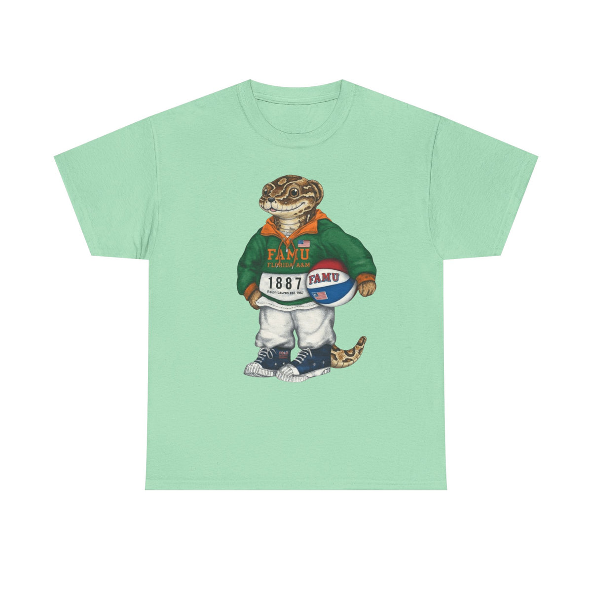 FAMU Rattler Bear  Edition- HBCU Tee Shirt