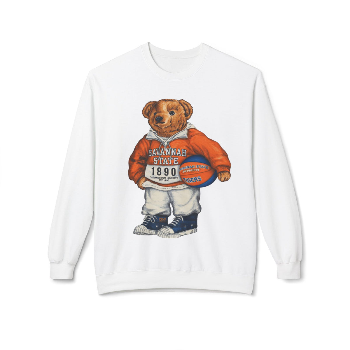 Savannah State Tigers Mascot- HBCU Polo Bear sweatshirt