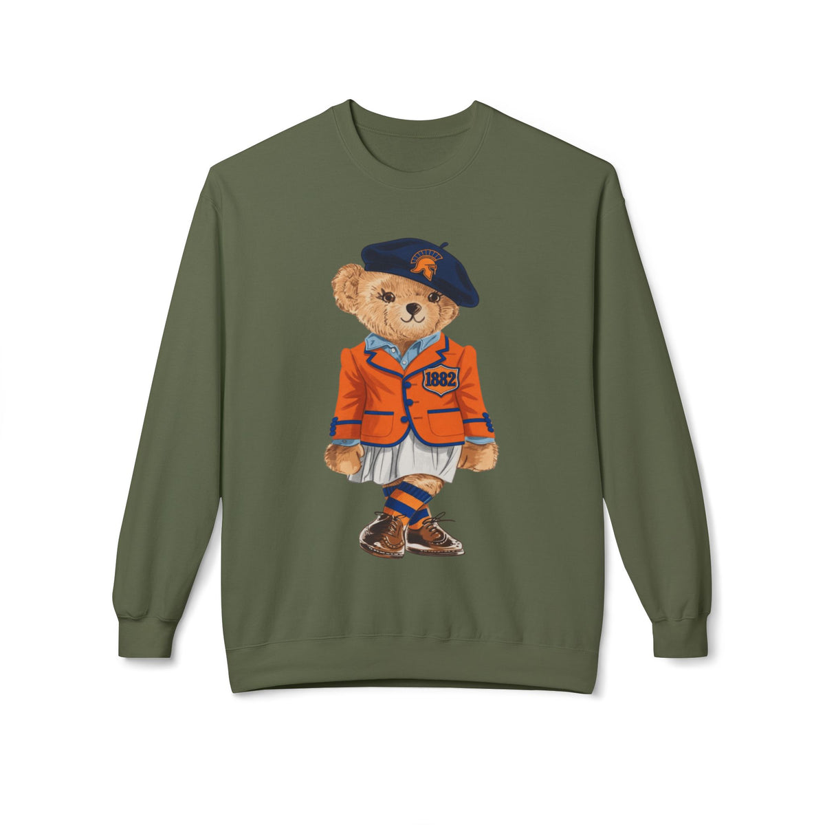 Virginia State Lady Bear HBCU Polo Bear Sweatshirt