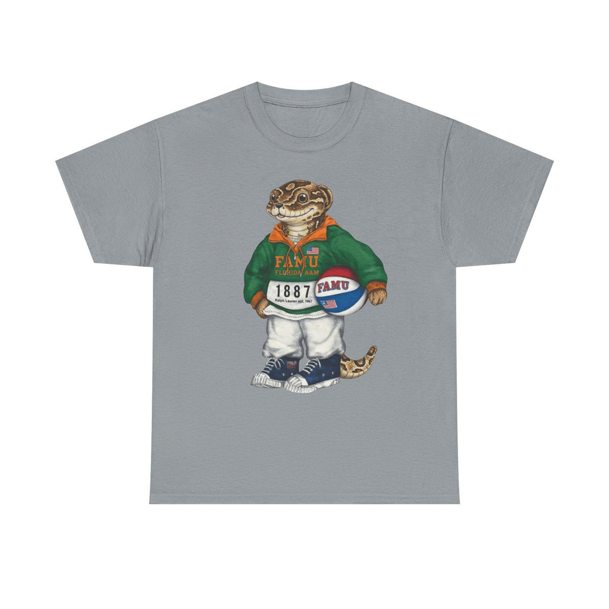 FAMU Rattler Bear  Edition- HBCU Tee Shirt