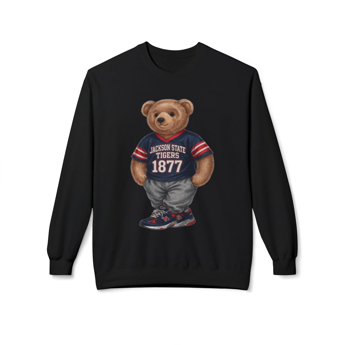 Jackson State Tigers Mascot- HBCU Polo Bear sweatshirt