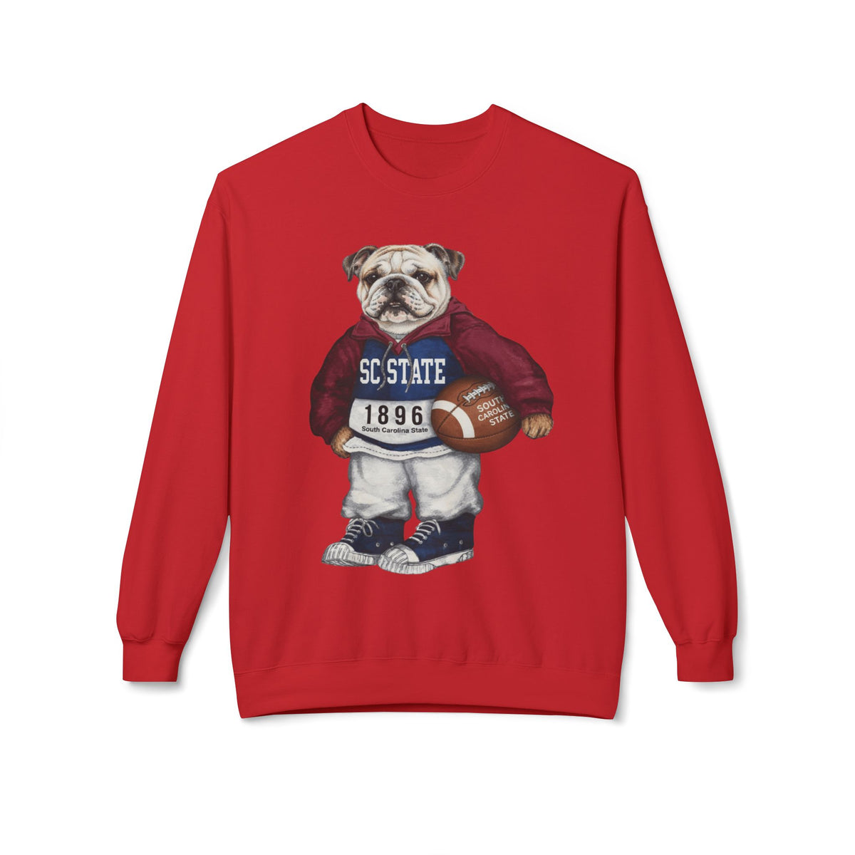 SC State Bulldog Mascot- HBCU Polo Bear sweatshirt