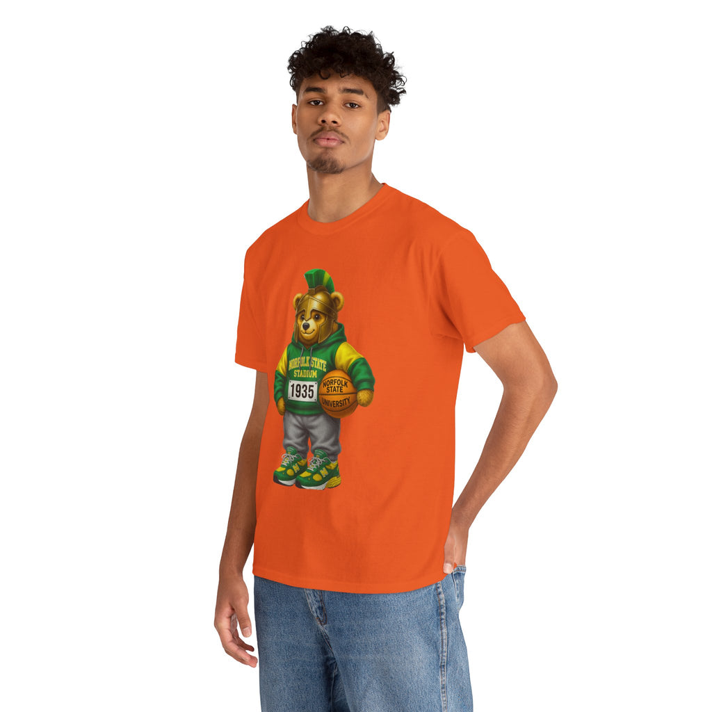 Norfolk State Spartan Bear - HBCU Tee Shirt