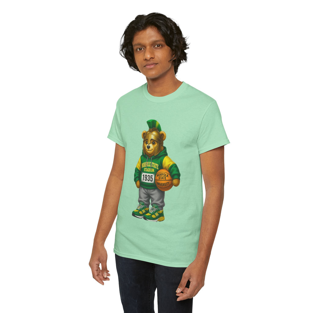 Norfolk State Spartan Bear - HBCU Tee Shirt