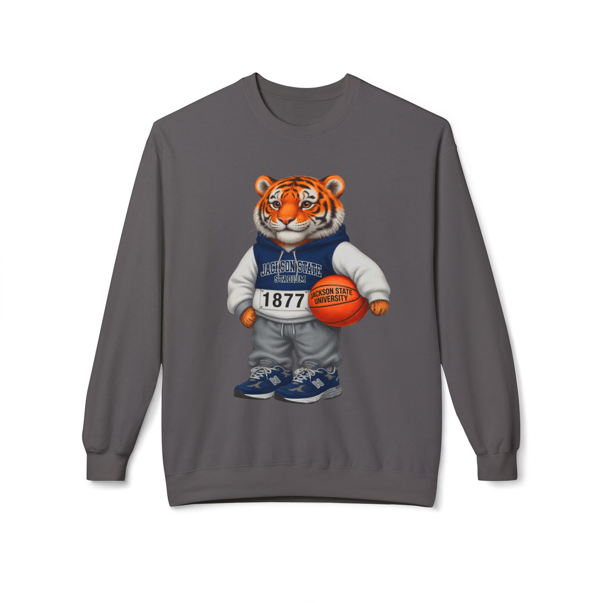 Jackson State Tiger Mascot- HBCU Polo Bear sweatshirt