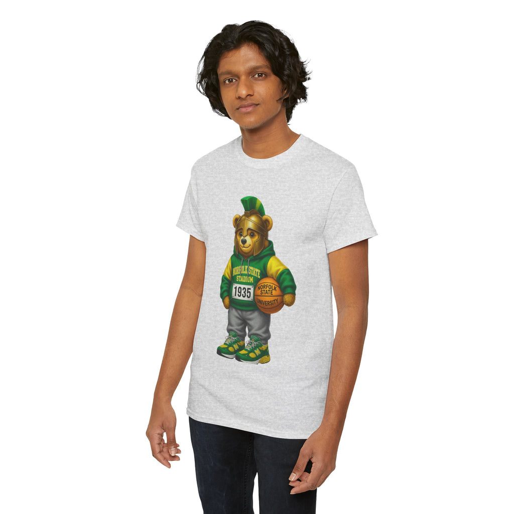 Norfolk State Spartan Bear - HBCU Tee Shirt