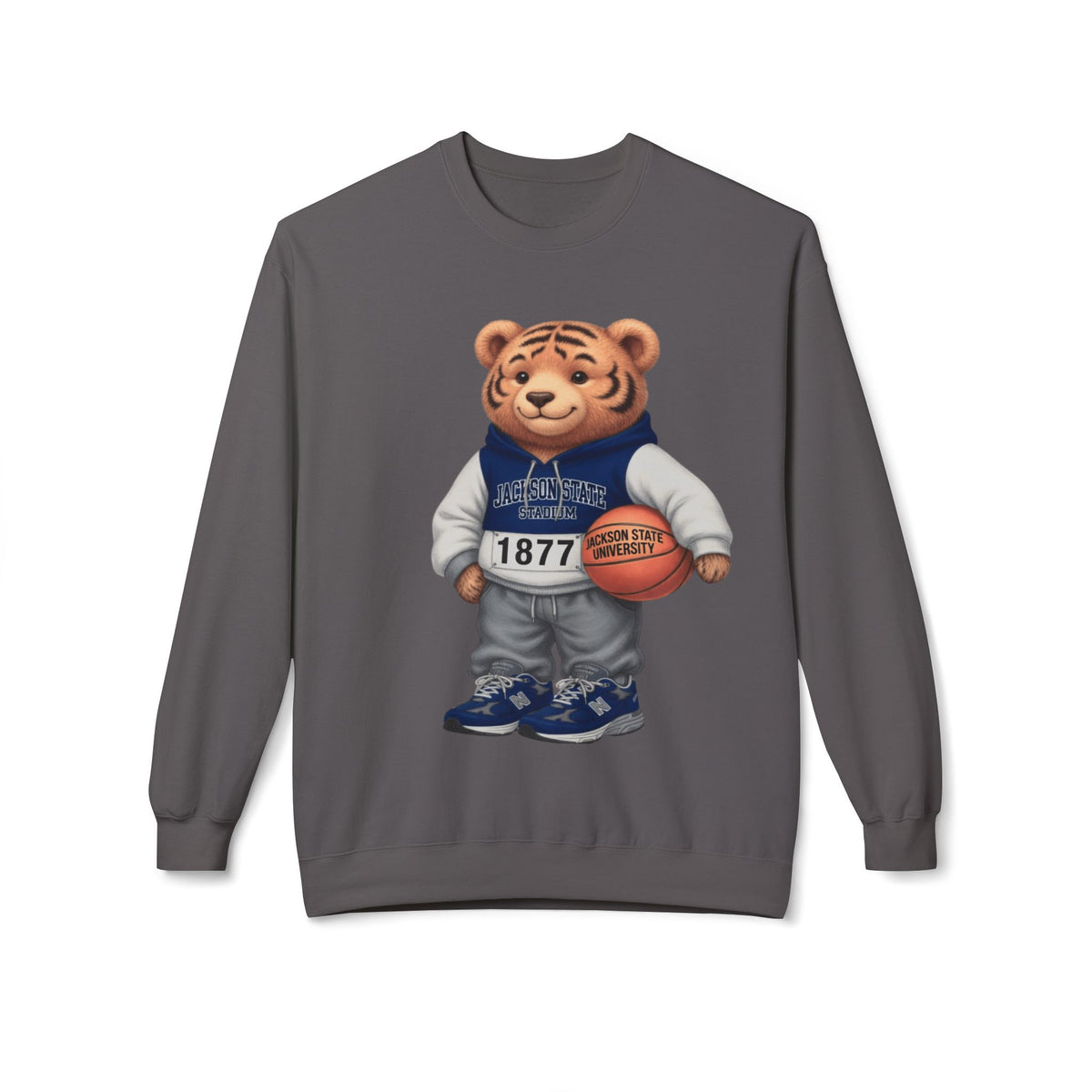 Jackson State Tiger Mascot- HBCU Polo Bear sweatshirt