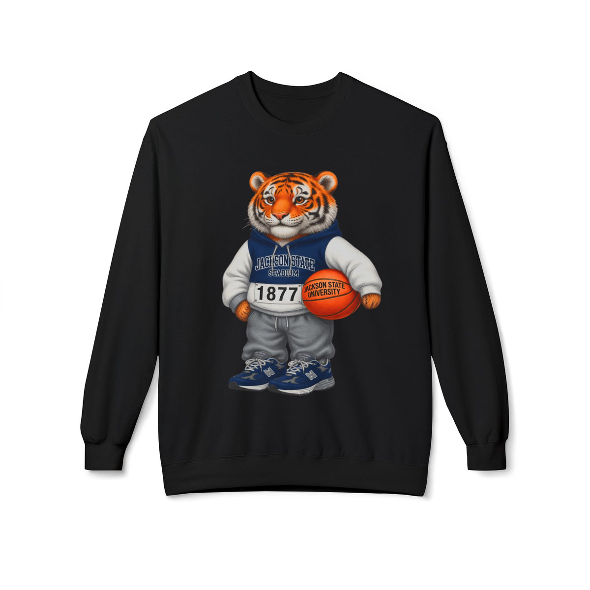 Jackson State Tiger Mascot- HBCU Polo Bear sweatshirt