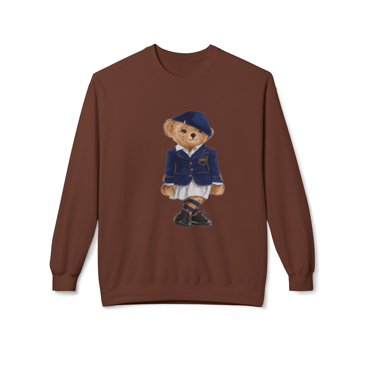 VSU Polo Bear Sweatshirt | Virginia State University Trojans Teddy | Vintage Prep HBCU Bear |