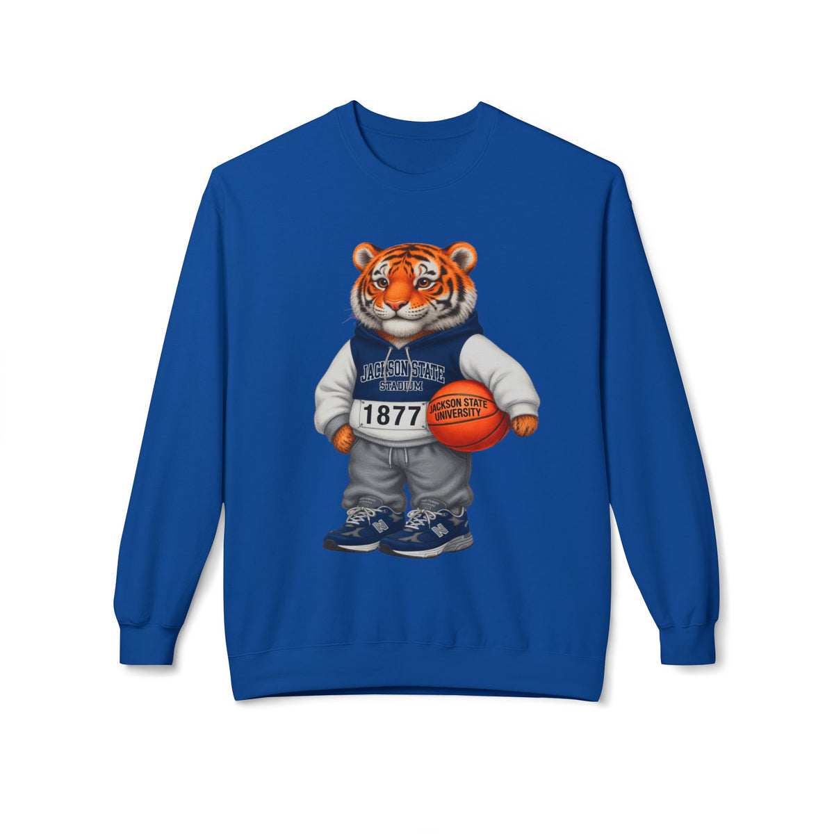 Jackson State Tiger Mascot- HBCU Polo Bear sweatshirt