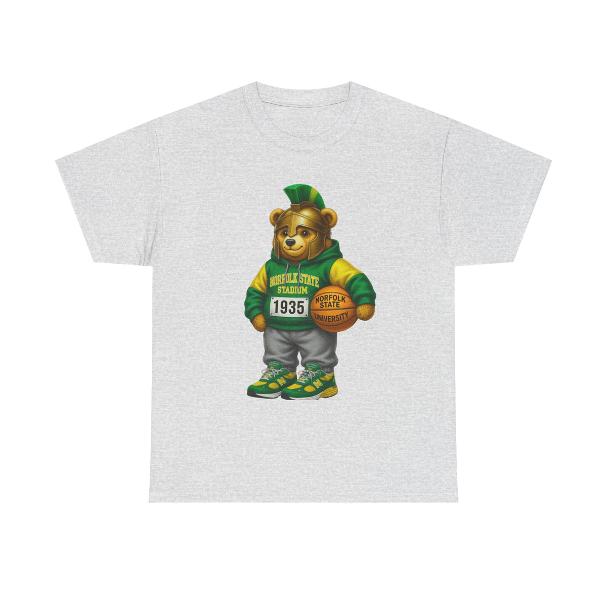 Norfolk State Spartan Bear - HBCU Tee Shirt