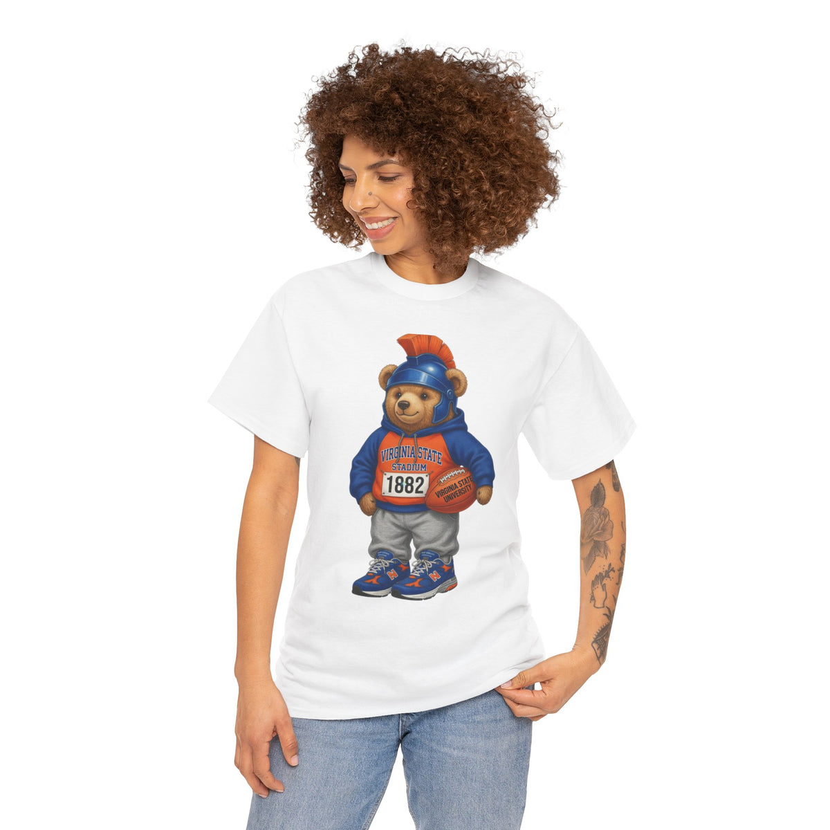 Virginia State Bear 2nd Edition HBCU Tee Shirt