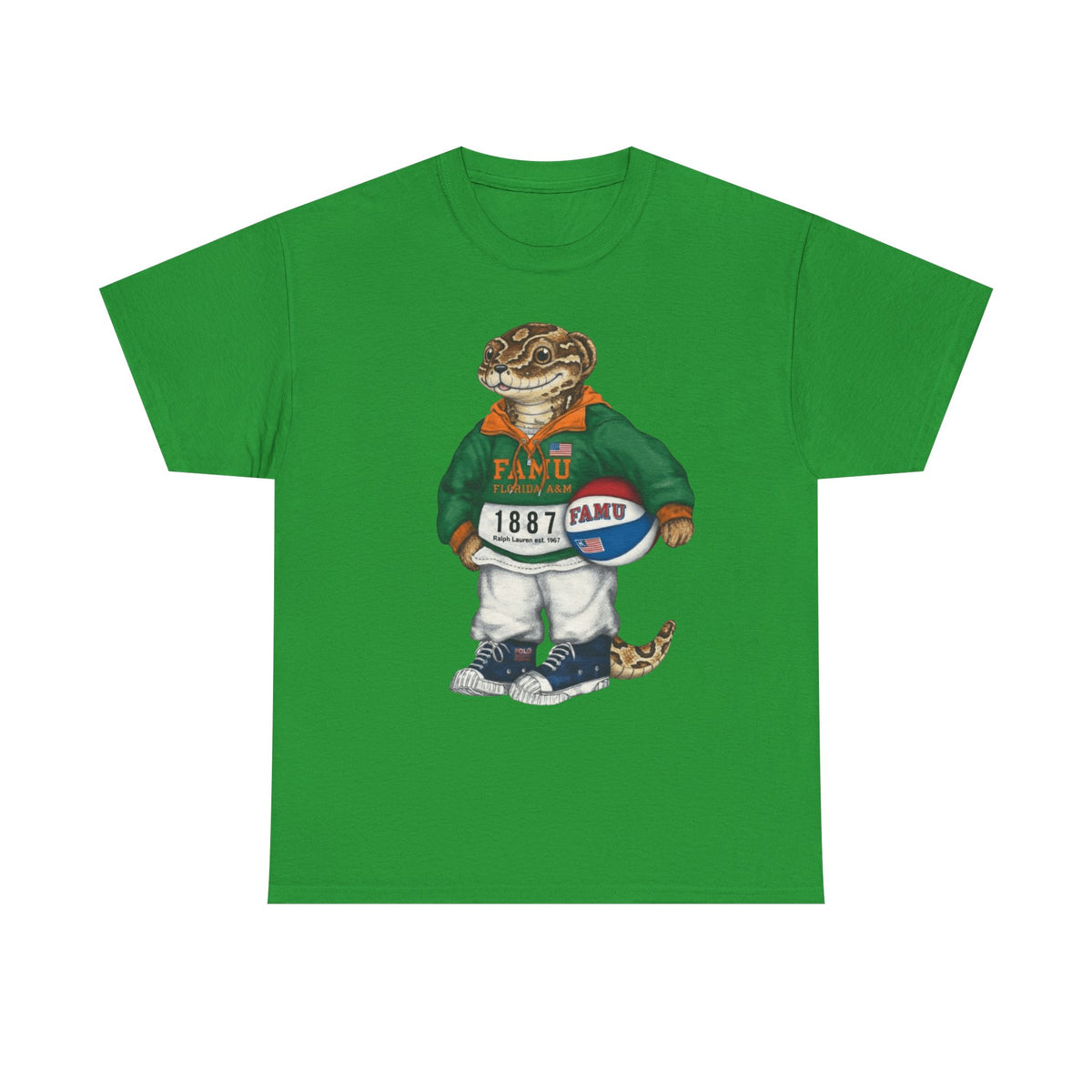 FAMU Rattler Bear  Edition- HBCU Tee Shirt