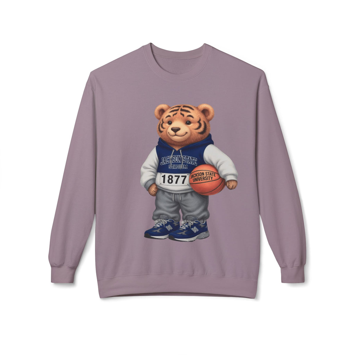 Jackson State Tiger Mascot- HBCU Polo Bear sweatshirt