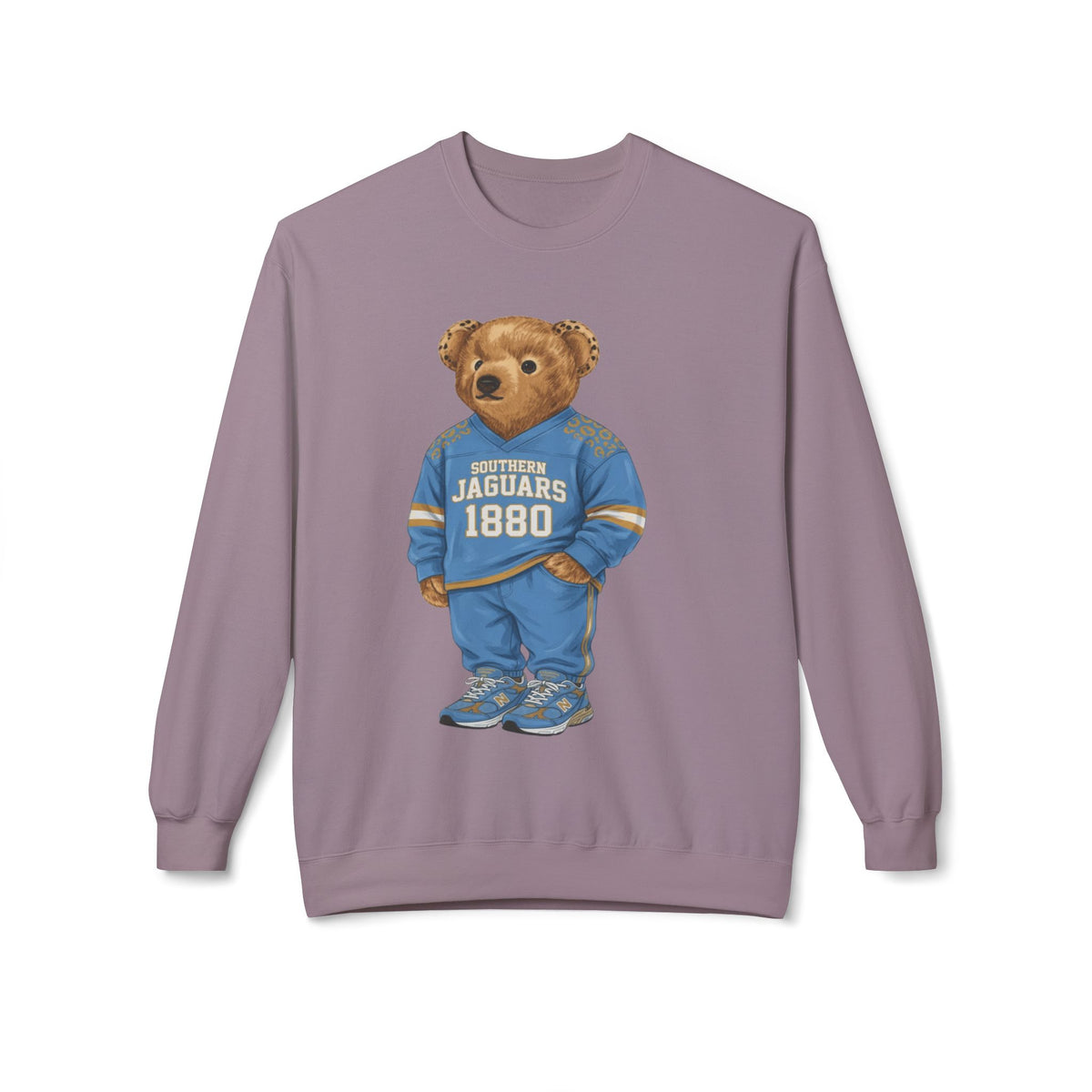 Vintage Southern Jaguars Bear Mascot- HBCU Polo Bear sweatshirt