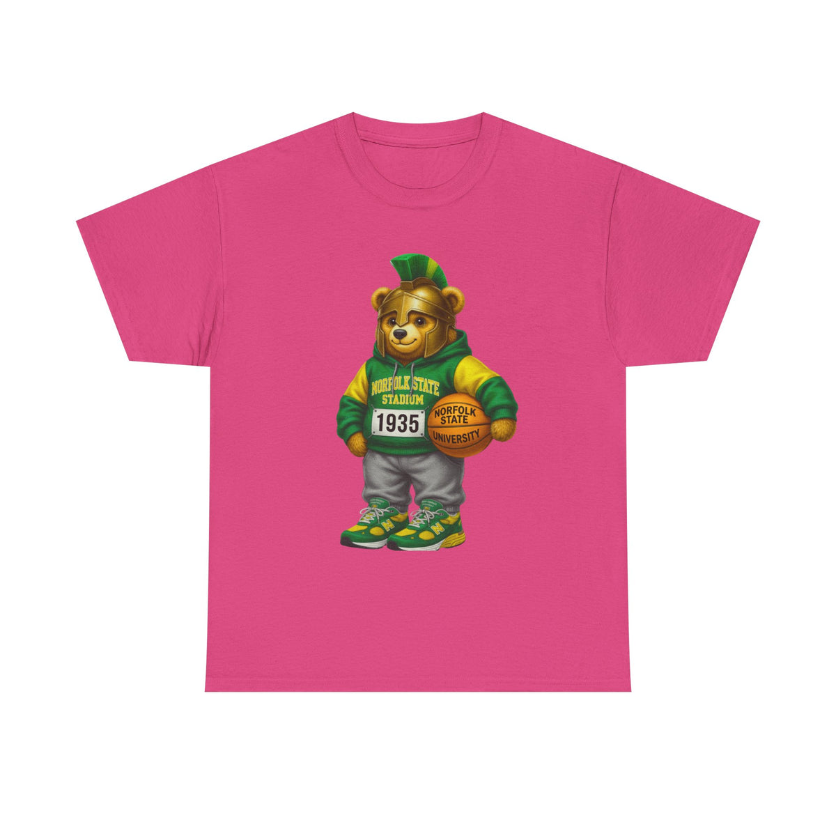 Norfolk State Spartan Bear HBCU Tee Shirt