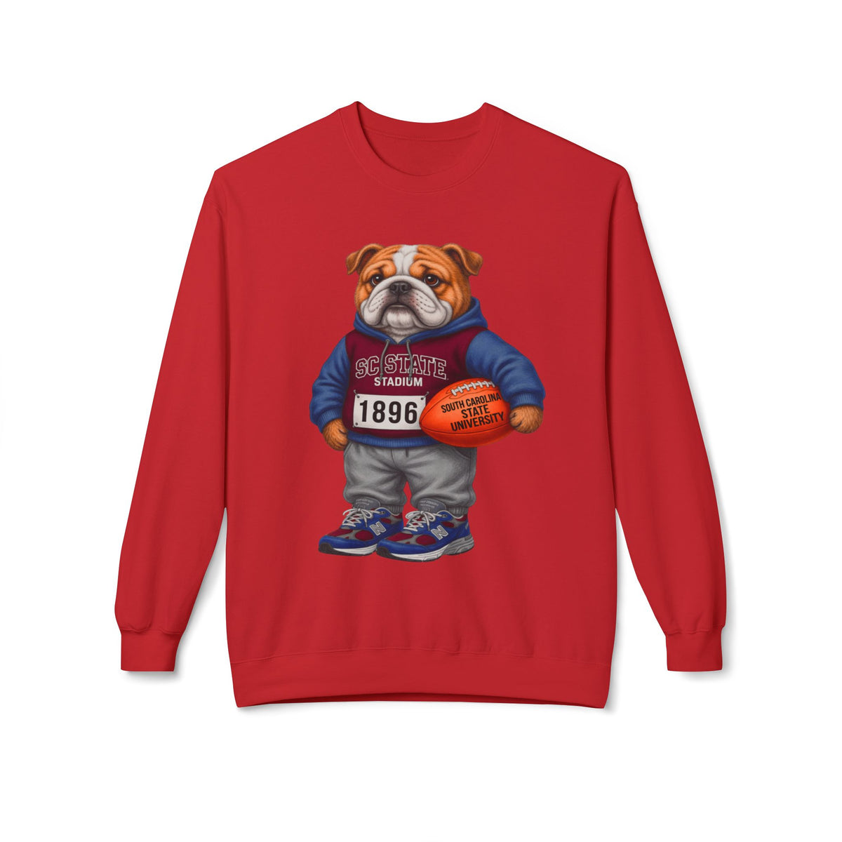 SC State Stadium Bulldog Mascot- HBCU Polo Bear sweatshirt