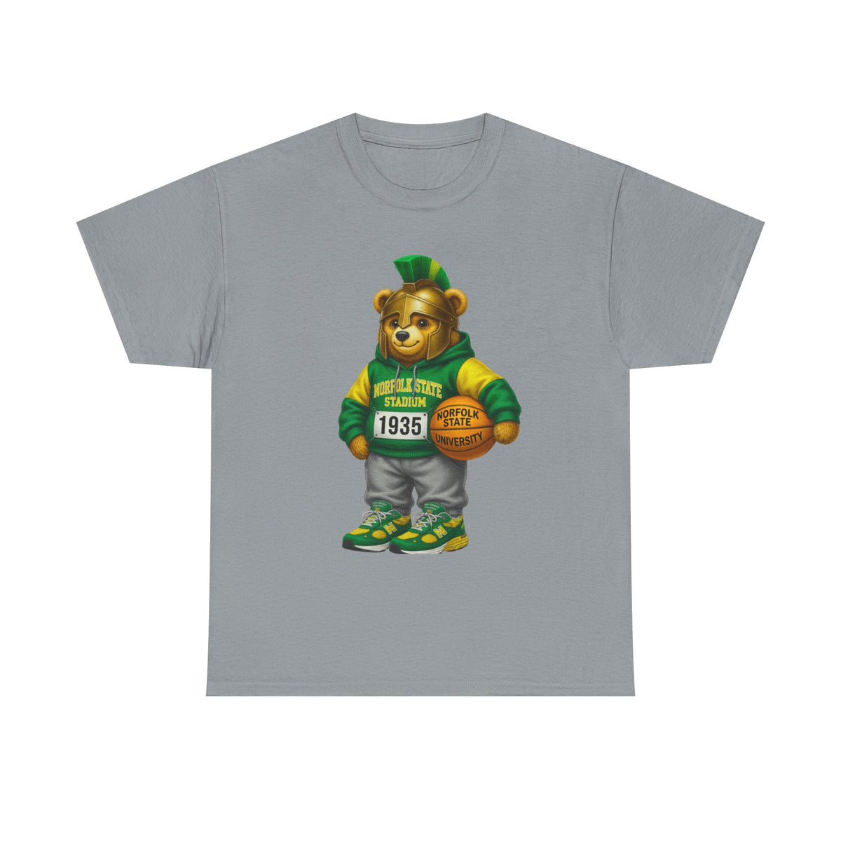 Norfolk State Spartan Bear HBCU Tee Shirt