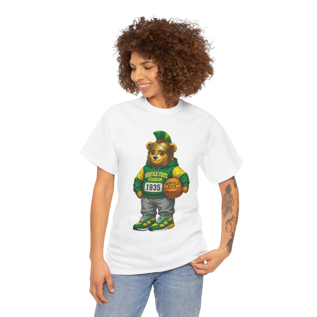 Norfolk State Spartan Bear - HBCU Tee Shirt