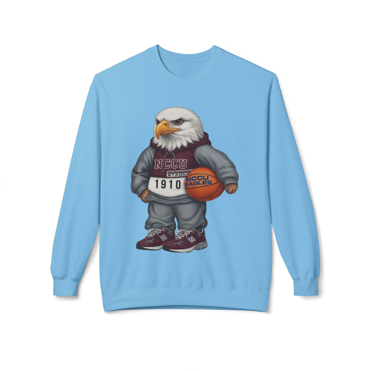 NCCU Eagles Mascot- HBCU Polo Bear sweatshirt