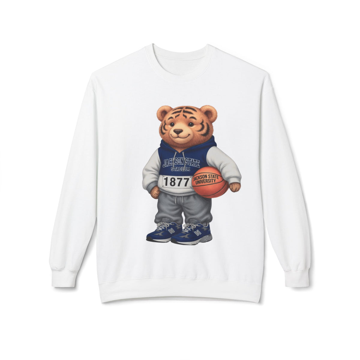 Jackson State Tiger Mascot- HBCU Polo Bear sweatshirt